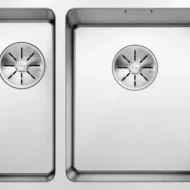 blanco andano 340 180 u 522977 anderhalve keukenspoelbak rechts rvs onderbouw 1