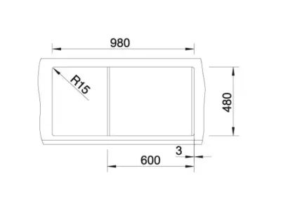 blanco andano 400 400 if 522985 dubbele keukenspoelbak rvs vlakbouw of opbouw 4