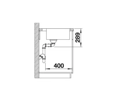 blanco andano 400 400 if a 525249 dubbele keukenspoelbak rvs vlakbouw of opbouw excenter 6