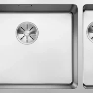 blanco andano 500 180 u 522991 anderhalve keukenspoelbak links rvs onderbouw 1