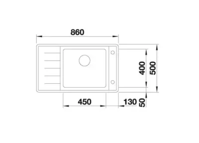 blanco andano xl 6 s if compact 523001 keukenspoelbak rechts rvs vlakbouw of opbouw excenter 3