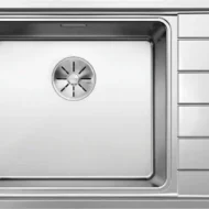 blanco andano xl 6 s if compact 523002 keukenspoelbak links rvs vlakbouw of opbouw excenter 1