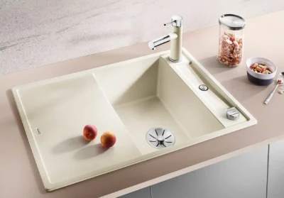 blanco axia iii 45 s 523177 keukenspoelbak silgranit wit omkeerbaar opbouw excenter 3