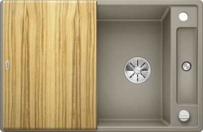 blanco axia iii 45 s 523180 keukenspoelbak silgranit tartufo omkeerbaar opbouw excenter 2