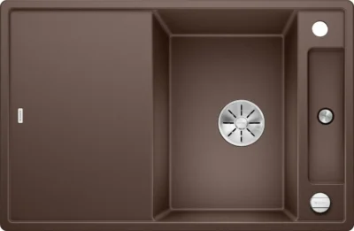blanco axia iii 45 s 523182 keukenspoelbak silgranit cafe omkeerbaar opbouw excenter 1