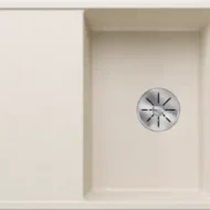 blanco axia iii 45 s 527035 keukenspoelbak silgranit zacht wit omkeerbaar opbouw excenter 1