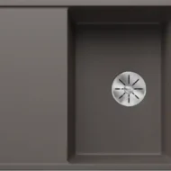 blanco axia iii 45 s 527219 keukenspoelbak silgranit vulkaangrijs omkeerbaar opbouw excenter 1