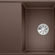 blanco axia iii 45 s f 523204 keukenspoelbak silgranit cafe omkeerbaar vlakbouw of onderbouw excenter 1