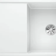 blanco axia iii 5 s 523209 keukenspoelbak silgranit wit omkeerbaar opbouw excenter 1