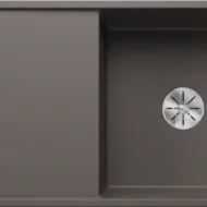 blanco axia iii 5 s 527222 keukenspoelbak silgranit vulkaangrijs omkeerbaar opbouw excenter 1