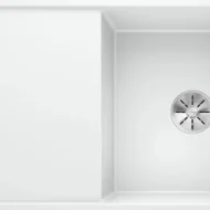 blanco axia iii 5 s f 523228 keukenspoelbak silgranit wit omkeerbaar vlakbouw of onderbouw excenter 1