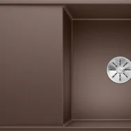 blanco axia iii 5 s f 523230 keukenspoelbak silgranit cafe omkeerbaar vlakbouw of onderbouw excenter 1