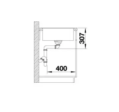 blanco axia iii 5 s f 523231 keukenspoelbak silgranit antraciet omkeerbaar vlakbouw of onderbouw excenter 7