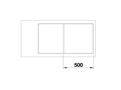 blanco axia iii 5 s f 523232 keukenspoelbak silgranit rotsgrijs omkeerbaar vlakbouw of onderbouw excenter 5