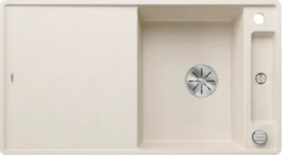 blanco axia iii 5 s f 527041 keukenspoelbak silgranit zacht wit omkeerbaar vlakbouw of onderbouw excenter 1