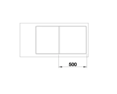 blanco axia iii 5 s f 527041 keukenspoelbak silgranit zacht wit omkeerbaar vlakbouw of onderbouw excenter 5