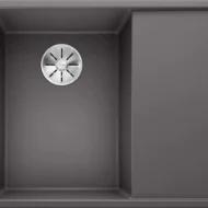 blanco axia iii 6 s 524644 keukenspoelbak links silgranit rotsgrijs opbouw excenter 1