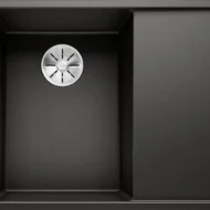 blanco axia iii 6 s 525848 keukenspoelbak links silgranit zwart opbouw excenter 1