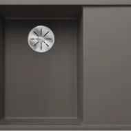 blanco axia iii 6 s 527226 keukenspoelbak links silgranit vulkaangrijs opbouw excenter 1