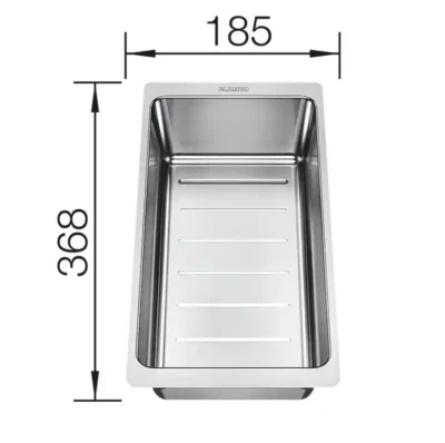 blanco axia iii 6 s f 523492 anderhalve keukenspoelbak rechts silgranit wit vlakbouw of onderbouw excenter 4