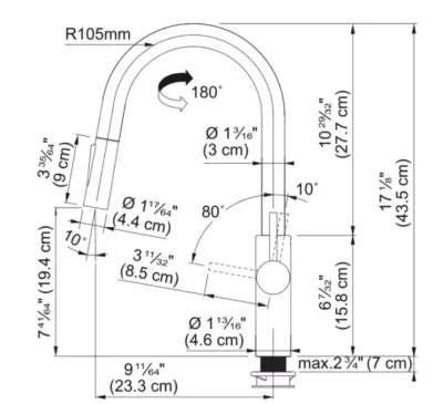 blanco axia iii 6 s f 527233 anderhalve keukenspoelbak rechts silgranit vulkaangrijs vlakbouw of onderbouw excenter 4