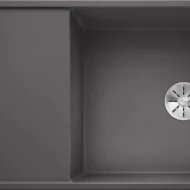 blanco axia iii xl 6 s 523511 keukenspoelbak silgranit rotsgrijs omkeerbaar opbouw excenter 1