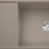 blanco axia iii xl 6 s 523517 keukenspoelbak silgranit tartufo omkeerbaar opbouw excenter 1