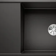 blanco axia iii xl 6 s 525857 keukenspoelbak silgranit zwart omkeerbaar opbouw excenter 1