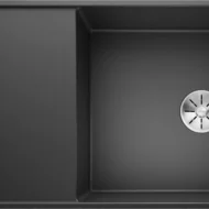blanco axia iii xl 6 s f 523520 enkele keukenspoelbak silgranit antraciet omkeerbaar vlakbouw of onderbouw excenter 1