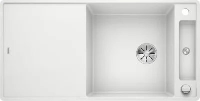 blanco axia iii xl 6 s f 523523 keukenspoelbak silgranit wit omkeerbaar vlakbouw of onderbouw excenter 1