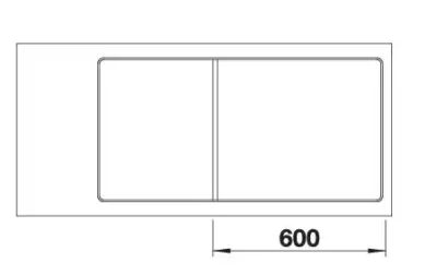 blanco axia iii xl 6 s f 523523 keukenspoelbak silgranit wit omkeerbaar vlakbouw of onderbouw excenter 5