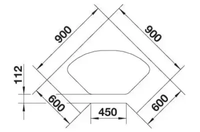 blanco blancodelta if 523667 keukenspoelbak rvs vlakbouw of opbouw excenter 6