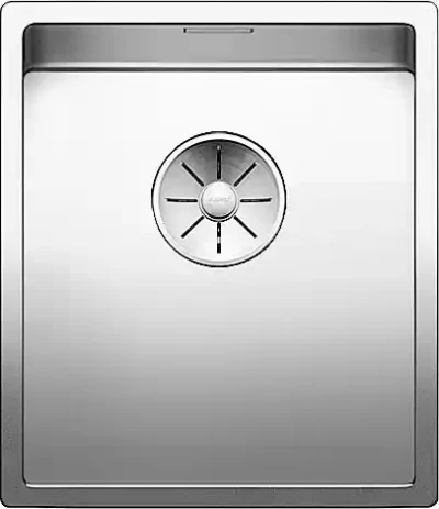 blanco claron 340 if 521570 enkele keukenspoelbak rvs vlakbouw of opbouw 1