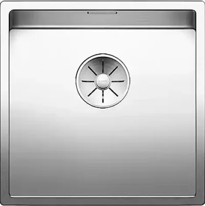 blanco claron 400 if 521572 enkele keukenspoelbak rvs vlakbouw of opbouw 1