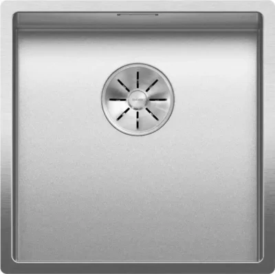 blanco claron 400 if durinox 523389 enkele keukenspoelbak rvs vlakbouw of opbouw 1