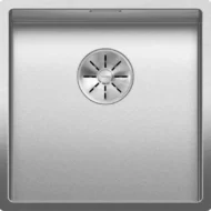 blanco claron 400 u durinox 523385 enkele keukenspoelbak rvs onderbouw 1