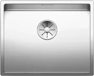 blanco claron 500 if 521576 enkele keukenspoelbak rvs vlakbouw of opbouw 1