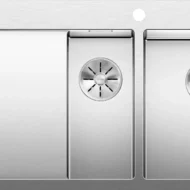 blanco claron 6 s if 521645 anderhalve keukenspoelbak rechts rvs vlakbouw of opbouw excenter 1