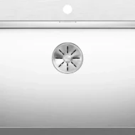 blanco claron 700 if a 521634 enkele keukenspoelbak rvs vlakbouw of opbouw excenter 1