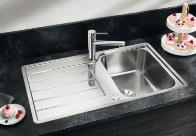 blanco classimo 45 s if 525330 keukenspoelbak rvs omkeerbaar vlakbouw of opbouw excenter 3