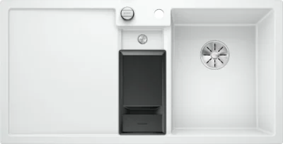 blanco collectis 6 s 523348 anderhalve keukenspoelbak rechts silgranit wit opbouw excenter 2