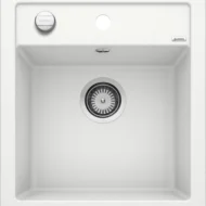 blanco dalago 45 517160 enkele keukenspoelbak silgranit wit opbouw excenter 1