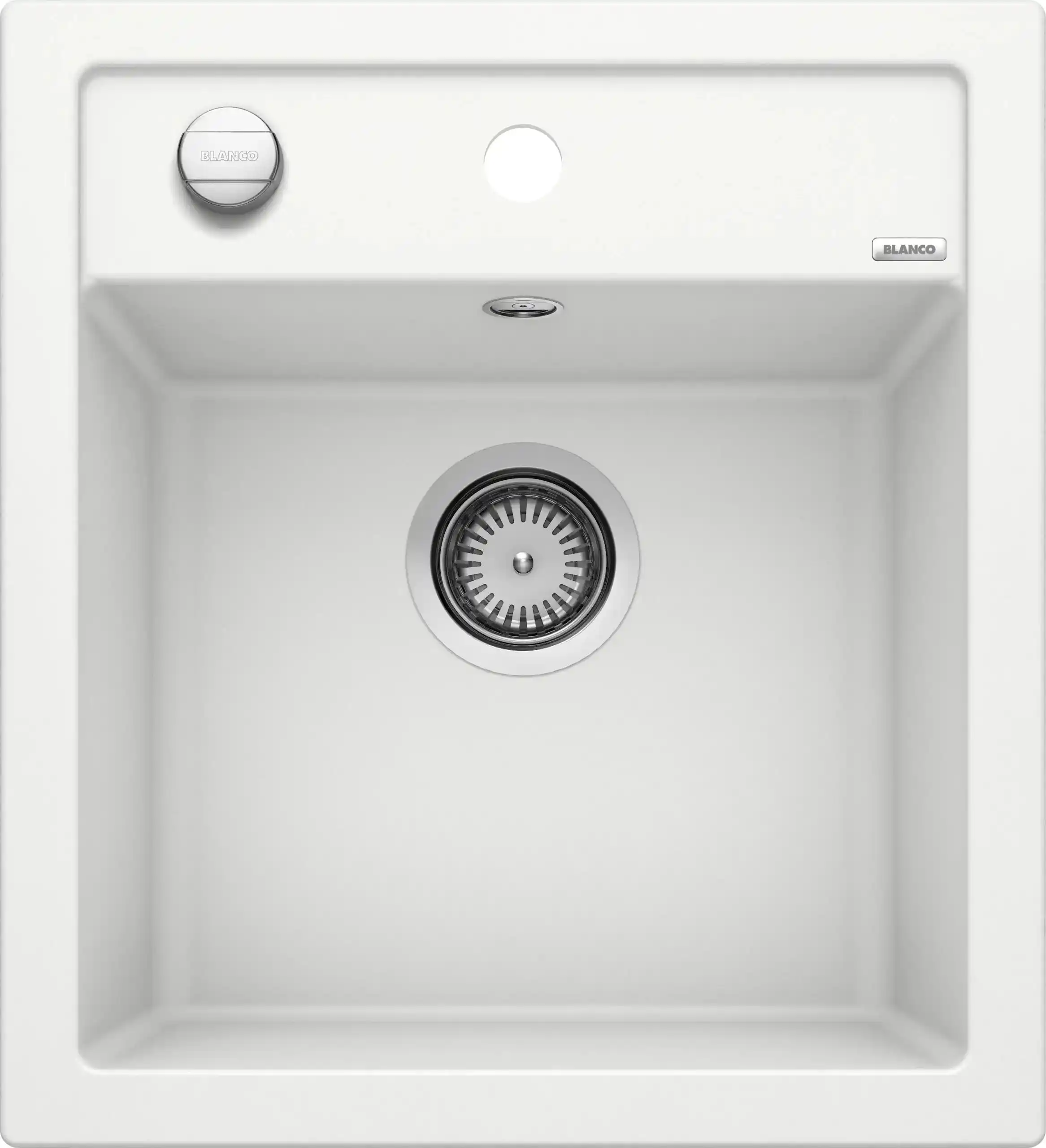 blanco dalago 45 517160 enkele keukenspoelbak silgranit wit opbouw excenter 1 blanco dalago 45 517160 enkele keukenspoelbak silgranit wit opbouw excenter 1