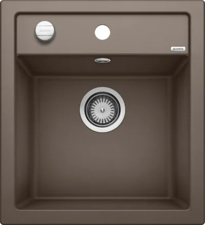 blanco dalago 45 517165 enkele keukenspoelbak silgranit cafe opbouw excenter 1