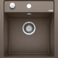 blanco dalago 45 f 517171 enkele keukenspoelbak silgranit cafe vlakbouw of onderbouw excenter 1