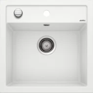 blanco dalago 5 518524 enkele keukenspoelbak silgranit wit opbouw excenter 1