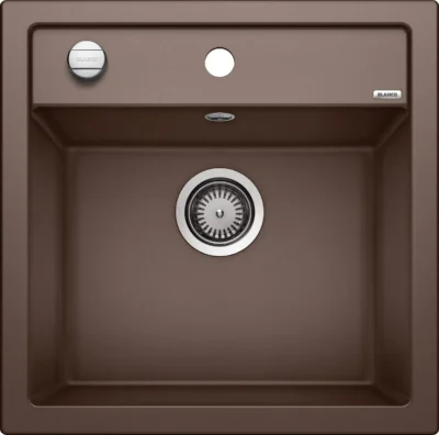 blanco dalago 5 518529 enkele keukenspoelbak silgranit cafe opbouw excenter 1