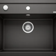 blanco dalago 6 525873 enkele keukenspoelbak silgranit zwart opbouw excenter 1