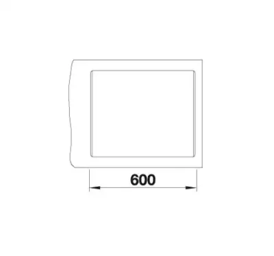 blanco dalago 6 f 527064 enkele keukenspoelbak silgranit zacht wit vlakbouw excenter 4