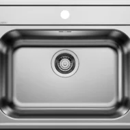 blanco dana 6 525323 enkele keukenspoelbak rvs opbouw 1